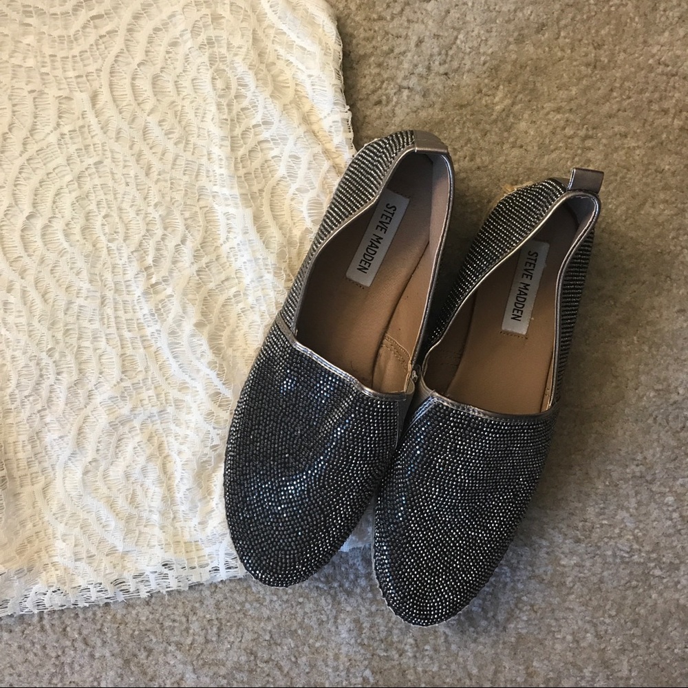 Steve Madden studded espadrilles chopur-r 9B